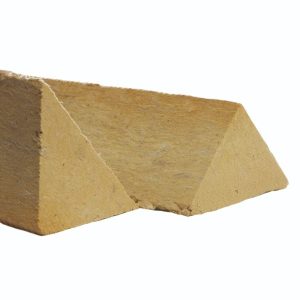 Mastiekhoek volle hoek steenwol (100 x 100 x 1200 mm)