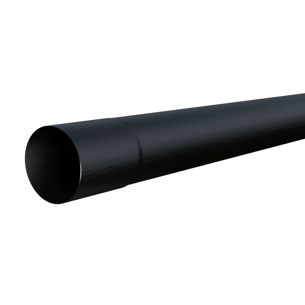 zwarte zinken regenpijp buis