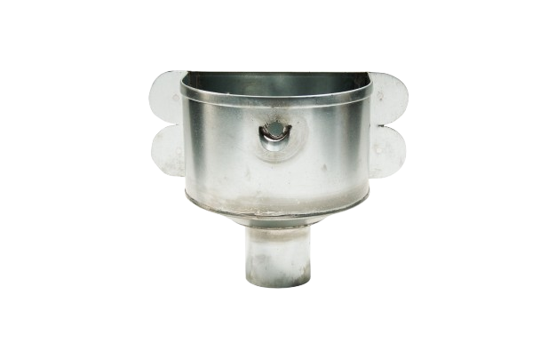 zinken vergaarbak amsterdam 100 mm